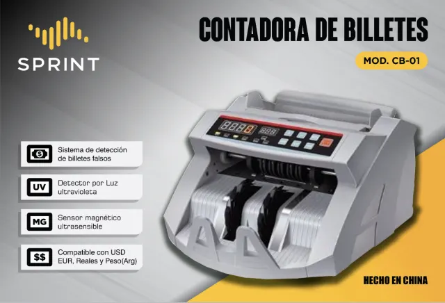 MAQUINA CUENTA BILLETE SPRINT